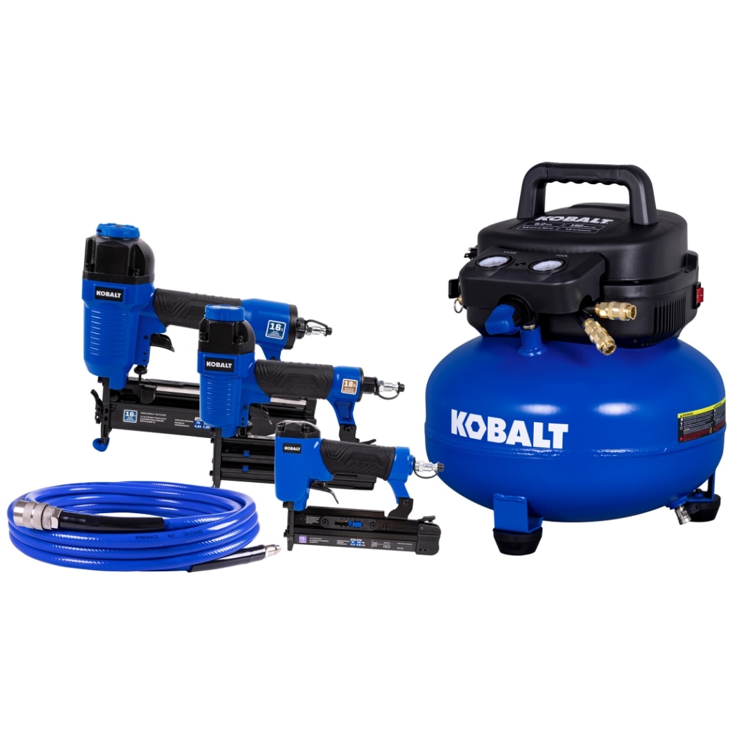 Deals on Kobalt 6-Gallon Portable Electric 150 PSI Pancake Air Compressor