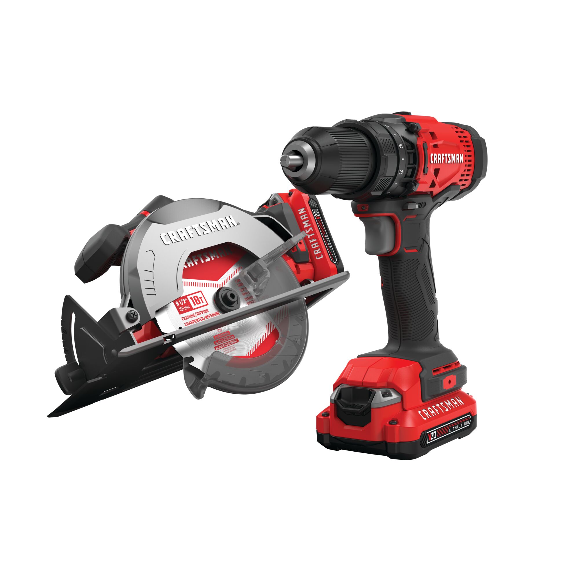 Craftsman V20 20-volt Max 2-Tool Power Tool Combo Kit Deals