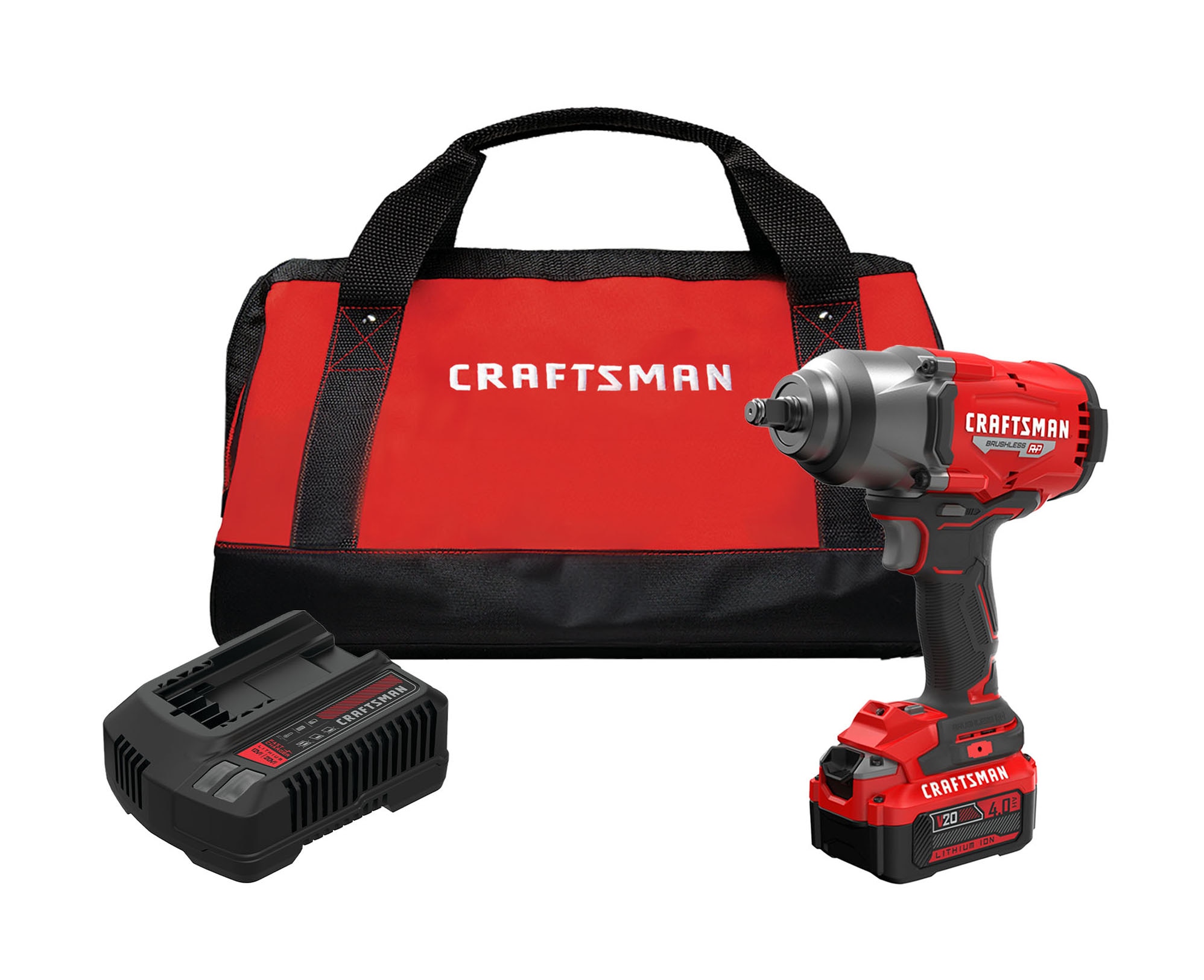 Deals on CRAFTSMAN V20 RP 20-Volt Max 1/2-in Drive Impact Wrench CMCF940M1